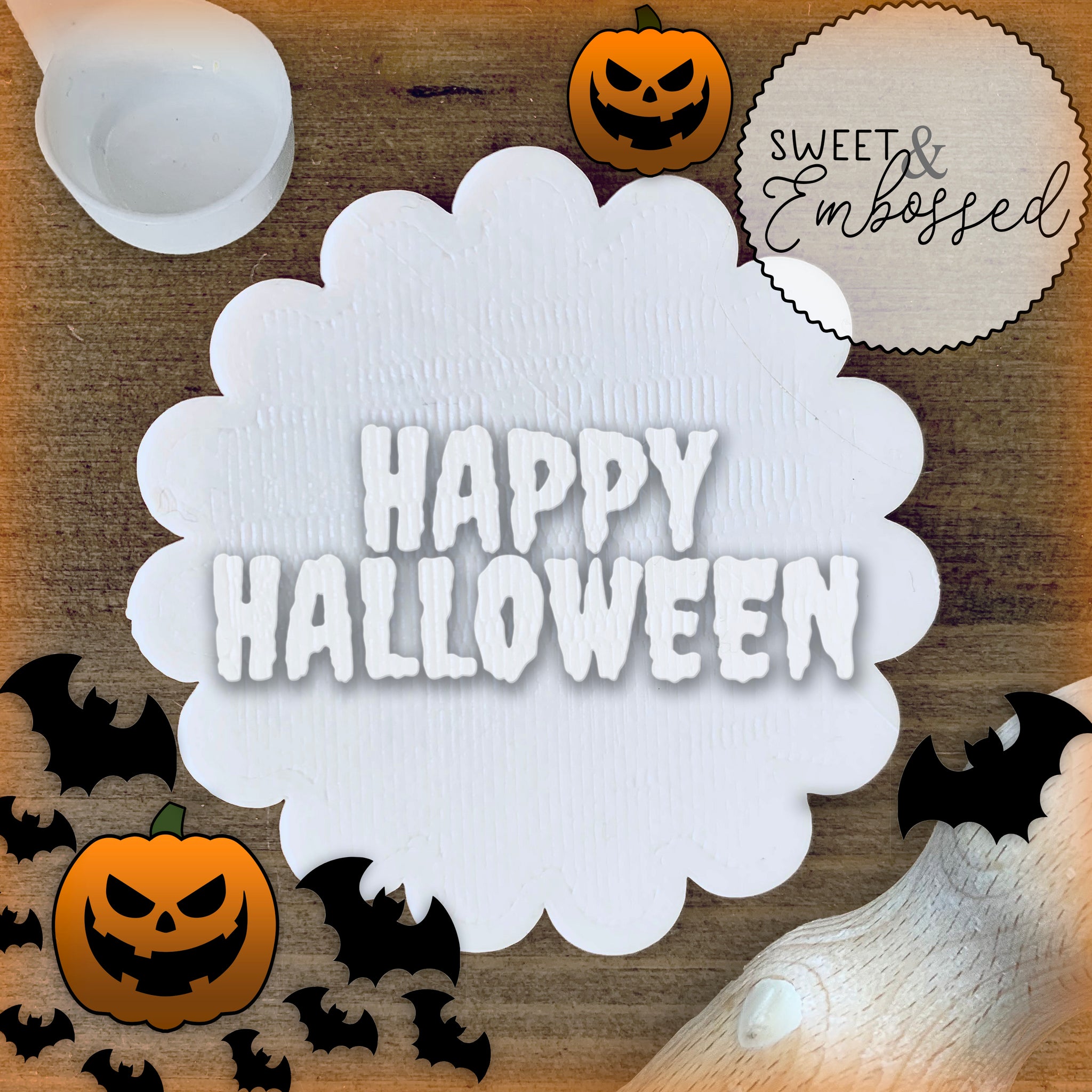 Happy Halloween #2 - Cookie Stamp Embosser