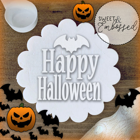 Happy Halloween - Cookie Stamp Embosser