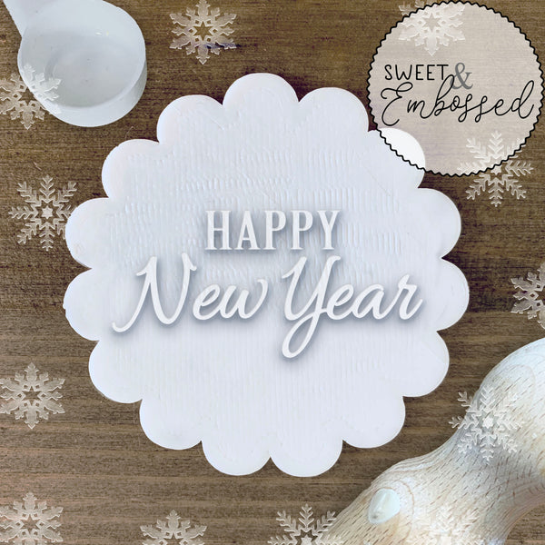 Happy New Year #2 - Cookie Stamp Embosser