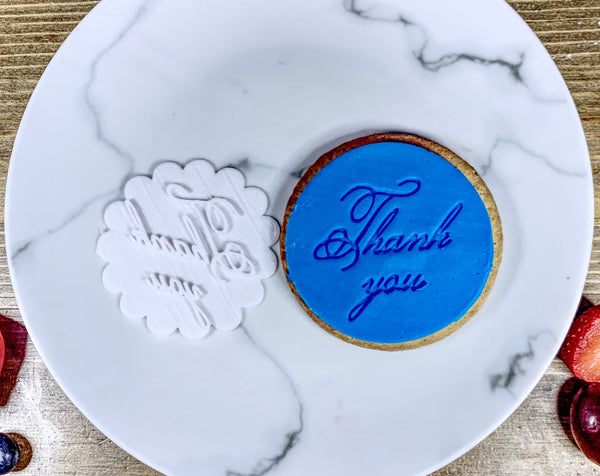 Thank You #2 - Cookie Stamp Embosser