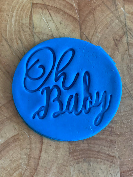 Oh Baby - Cookie Stamp Embosser