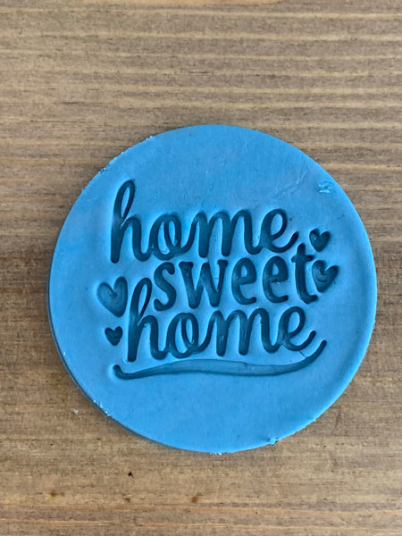 Home Sweet Home - Cookie Stamp Embosser