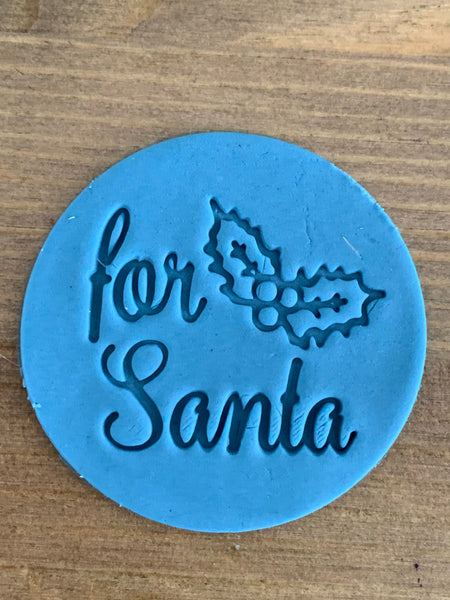 For Santa - Cookie Stamp Embosser