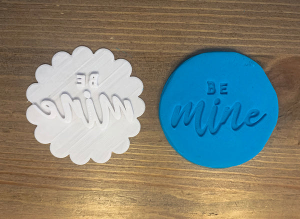 Be Mine - Cookie Stamp Embosser