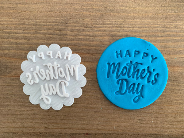 Happy Mother's Day - Cookie Stamp Embosser