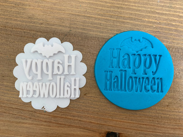 Happy Halloween - Cookie Stamp Embosser