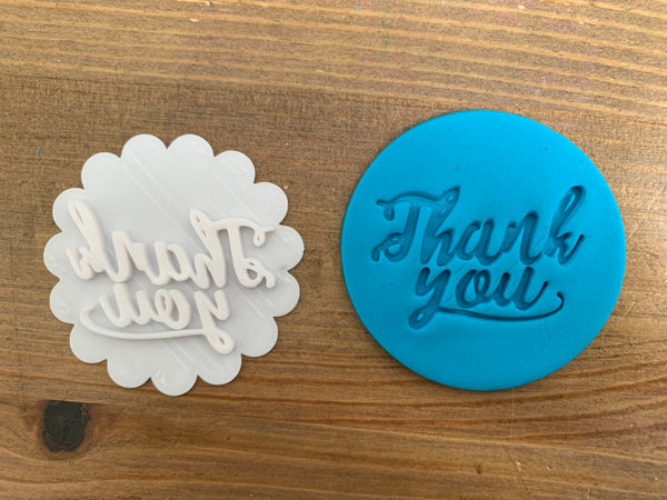 Thank You #3 - Cookie Stamp Embosser