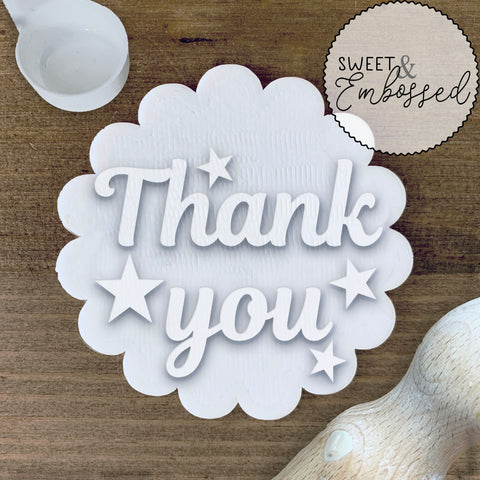 Thank You - Cookie Stamp Embosser