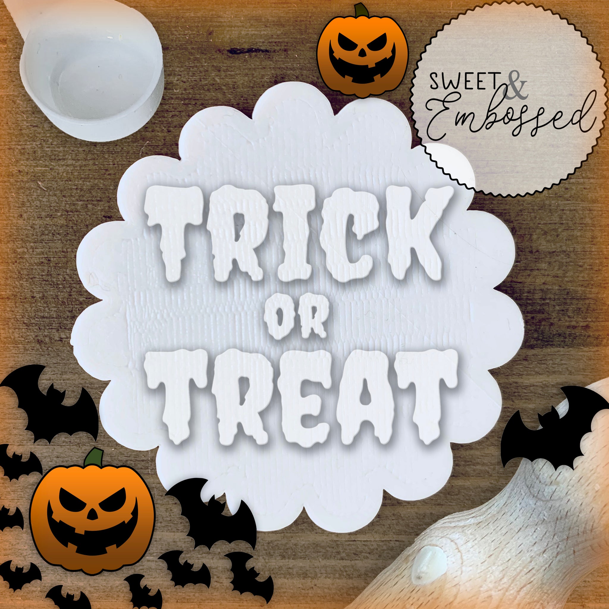 Trick or Treat - Cookie Stamp Embosser