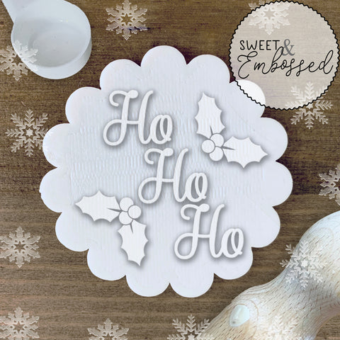 Ho Ho Ho - Cookie Stamp Embosser