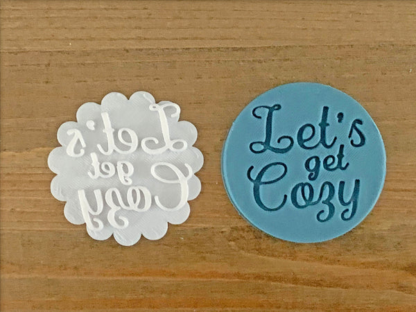 Let's Get Cozy - Cookie Stamp Embosser